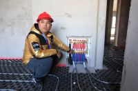 「朗菲智能」专注大型工装项目——2021“湖北工匠杯”室内装饰职业技能大赛工地巡展
