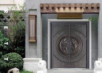 【新浪逛工厂】威亚盾铜门系列报道之别墅门系列：恢弘大气 品质与气质并存