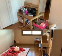 韩国95后女生改造卧室：将16㎡窄小卧室，变成少女风公主房