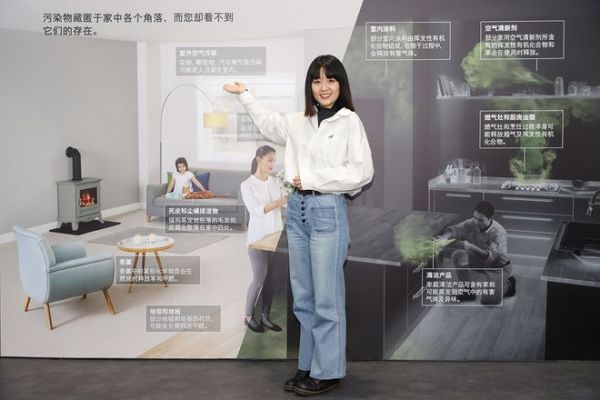 戴森工程师现场讲解室内污染物