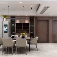 154m²现代简约风格3居室，邻居都说装得漂亮，值得借鉴