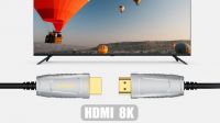 CES2022展，祈翱bridgee光纤HDMI助力8K联动