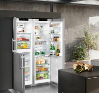 Liebherr 利勃海尔对开门组合冰箱 SBSes8474，丰富您的美味生活！