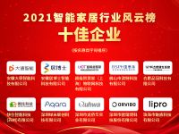 重磅！智家网2021智能家居行业风云榜十大品牌评选结果隆重揭晓！