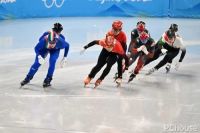 中国短道速滑队终获首金！九牧四年长情陪伴，见证“中国向前冲”