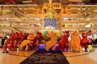 大年初八醒狮送福！罗浮宫喜迎启市，开工大吉！
