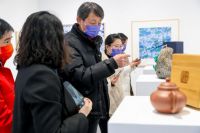 “匠心妙趣·身临其境—第四届上海民间艺术成果展临港新片区巡展”在艺术体验中心开幕