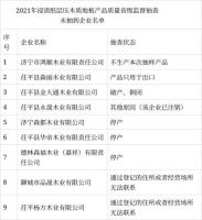 快讯 | 山东省市场监管局抽查54批次浸渍纸层压木质地板产品 8批次不合格
