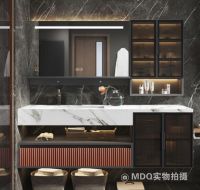 德国MDQ麦德琪智能岩板浴室柜智能镜