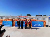 皇朝家居支持方舱医院建设的2万张床垫全数交付
