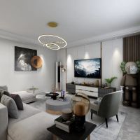 116㎡现代简约设计，色彩运用大胆，邻居：太适合年轻人！