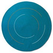 HULA HOOP：优雅的户外地毯@米兰设计周2022