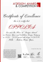 荣耀加持！欧铂丽获颁“欧洲设计界奥斯卡”A Design Award荣誉嘉许！