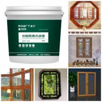 【窗棂系列篇】莫艺水性氟碳仿木纹漆应用场景 窗含锦绣 颔首流年