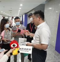费县木业产业推介会在穗举行 县长万明国接受媒体采访