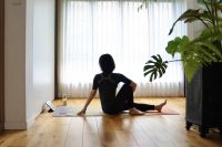 全屋木地板成潮流趋势，大自然地板布局全屋健身空间