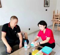 马可波罗瓷砖感恩服务月，不惧高温，以真心赢得客户点赞