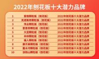 伟业刨花板入选“2022年刨花板十大潜力品牌”