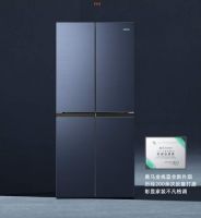 奥马冰箱371金线蓝：全空间精储，高品质存鲜