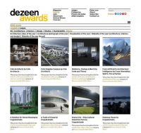 CAA同时获得2022 Dezeen Awards 全球设计大奖两个年度奖项