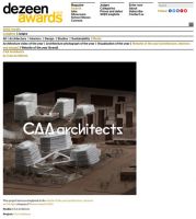 CAA同时获得2022 Dezeen Awards 全球设计大奖两个年度奖项