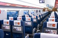 欢庆国庆节 喜迎二十大|天格登陆中国高铁 展现民族品牌风采