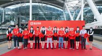 国达陶瓷高铁冠名列车成功首发