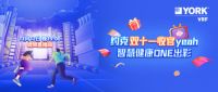 约克VRF中央空调，以高性价比备战双十一抢购大潮