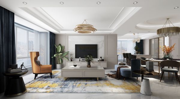 富力城-欧式轻奢-220㎡