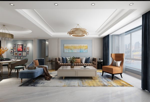 富力城-欧式轻奢-220㎡