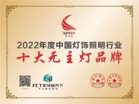 见证荣耀丨锋磁天下荣获亮点奖“十大无主灯品牌”