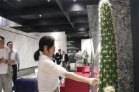 淄博万泰装饰·观唐高端设计部莅临顺辉瓷砖·岩板参观指导