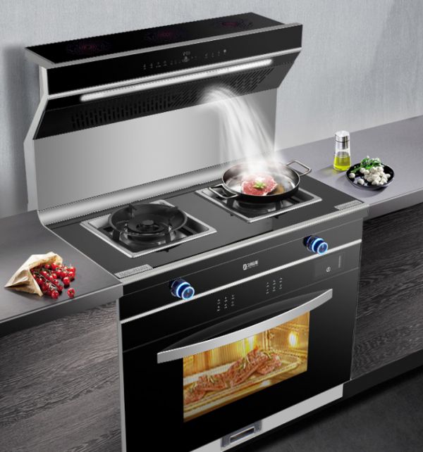 久邦众联蒸烤消一体集成灶 给厨房生活添加美食空间