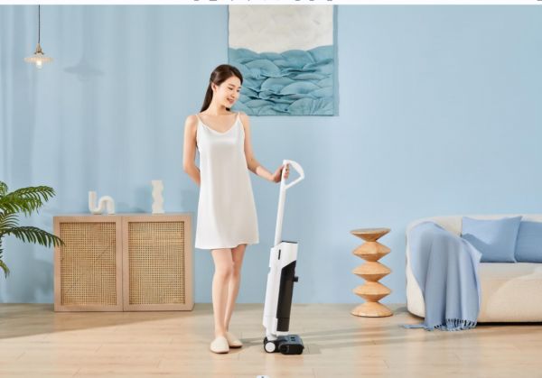 美好清洁的未来，将由一部京蛙洗地机就此展开