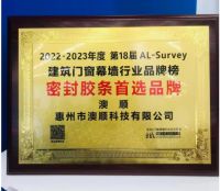 澳顺胶条第29届铝门窗幕墙新产品展览会圆满收官