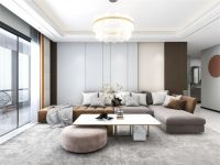 爱漫时软装案例｜164㎡时尚大户型，主打的就是一个“轻奢高级”