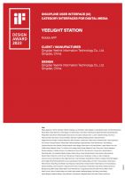 德国iF设计大奖加持，Yeelight易来再添亮眼殊荣
