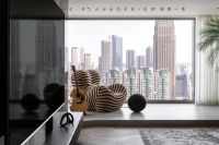 逅屋一舍新作首发 │ 都市“曼哈顿窗景”，西北湖240㎡的轻法式之家