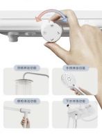 传递自在沐浴的温度：瑞摩四功能置物花洒春季上新