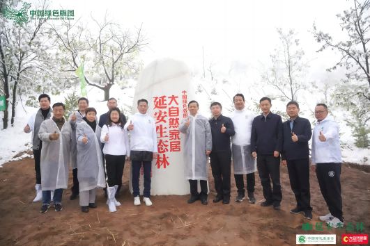 坚定绿色发展战略，大自然家居第17届“中国绿色版图工程”落地陕西延安