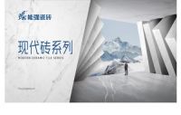 产品推介 | 能强900×1800mm现代瓷砖，打造广美视界