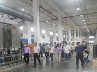 广东清远经济开发区管委会副主任黄远金一行到访浪美新材料