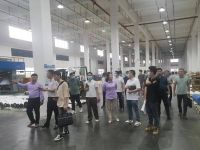 广东清远经济开发区管委会副主任黄远金一行到访浪美新材料