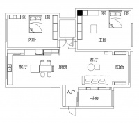 全友定制丨122㎡轻奢风，餐厨一体，阳台巧变收藏区！