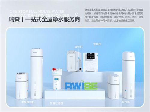 瑞森RWISE净水器：一站式购齐全屋净水!