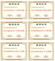 华盛家具集团再度荣获 “中国办公家具领军品牌” “十大品牌” 等多项荣誉！