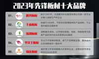 伟业板材被评为2023年板材十大品牌