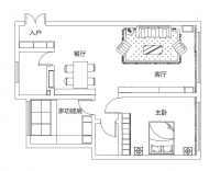 全友案例| 92㎡日式二居，原木+榻榻米，明亮又温馨!