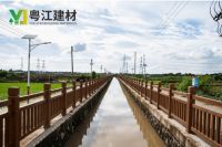 粤江建材∣仿木护栏在新农村建设中的应用及作用