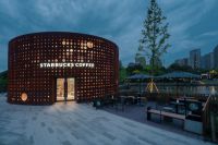 在油罐里喝一杯咖啡，星巴克杭州第400店亮相小河公园